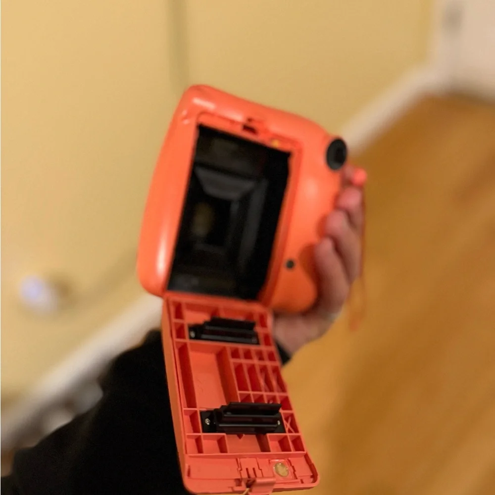 Fujifilm Instax Mini 7S - Bright Orange Instant Camera